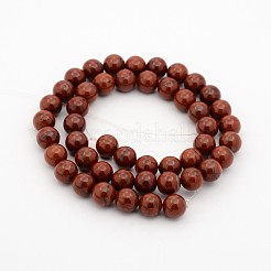Natural Gemstone Round Bead Strands&nbsp;G-J302-08-8mm