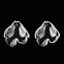 Transparent Glass Petal Beads&nbsp;GLAA-N001-19