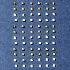 1200Pcs 2 Colors Brass Crimp Beads&nbsp;KK-FS0001-37