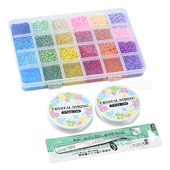 DIY Stretch Bracelet Making Kit&nbsp;DIY-YW0006-41