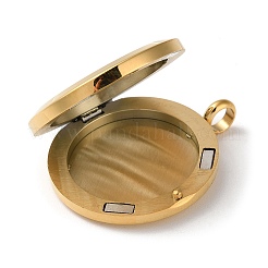 Ion Plating(IP) 316 Surgical Stainless Steel Diffuser Locket Pendants&nbsp;STAS-H342-04G