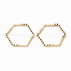 Brass Linking Rings&nbsp;KK-F831-013C-G-RS