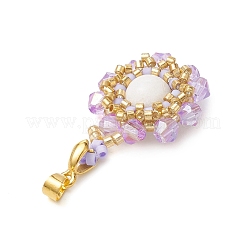 Natural Mashan Jade(Dyed & Heated) Pendants&nbsp;PALLOY-MZ00253-03