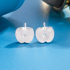 Brass Stud Earrings for Women&nbsp;WG7FD07-01