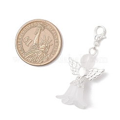 8Pcs Flower Angel Acrylic Pendant Decorations&nbsp;HJEW-JM03554