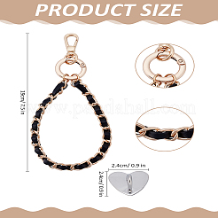 1Pc PU Leather Keychains&nbsp;AJEW-LP0004-75