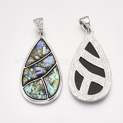 Abalone Shell/Paua Shell Big Pendants&nbsp;SHEL-S275-41A