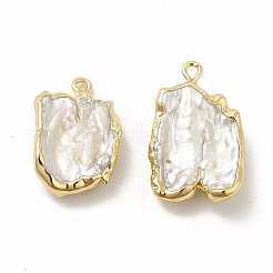 Baroque Natural Keshi Pearl Pendants&nbsp;PEAR-P004-16KCG