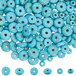 6 Strands 3 Styles Synthetic Turquoise Beads Strands&nbsp;G-PA0001-82
