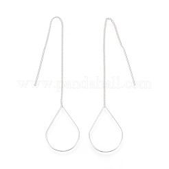 Brass Stud Earring Findings&nbsp;KK-S345-066S
