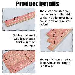 Wood Tufting Frame Tack Strip&nbsp;AJEW-WH0410-134A