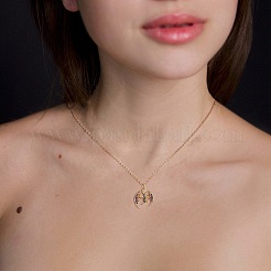 6Pcs 6 Style Rack Plating Brass Micro Pave Colorful Cubic Zirconia Pendants&nbsp;ZIRC-SZ0004-85