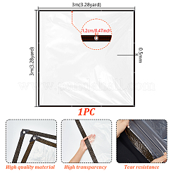 Polyethylene Waterproof Fabric&nbsp;AJEW-WH0481-505