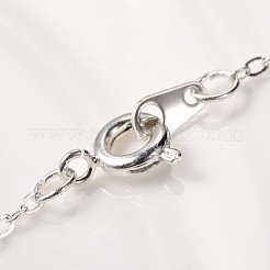 Natural Raw Rough Gemstone Pendant Necklaces&nbsp;NJEW-JN01114