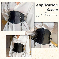 1Pc Imitation Leather Elastic Belts for Women&nbsp;AJEW-CL0002-90