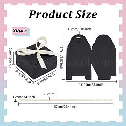 Square Folding Paper Gift Boxes&nbsp;CON-WH0001-76B-01