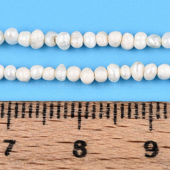 Natural Cultured Freshwater Pearl Beads Strands&nbsp;PEAR-N013-02K