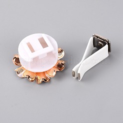 Zinc Alloy with Rhinestones Car Perfume Decoration Set&nbsp;DIY-TAC0011-03B