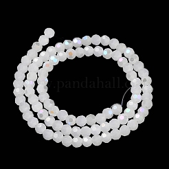 Imitation Jade Glass Beads Strands&nbsp;X-EGLA-A035-J4mm-L05