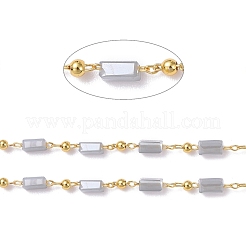 3.28 Feet Handmade Glass Beaded Chains&nbsp;X-CHC-F008-B04