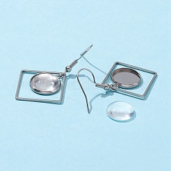 DIY Geometry Dangle Earrings Making Kit&nbsp;DIY-FS0002-82