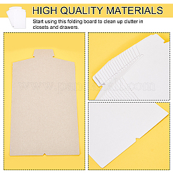 Kraft Paper Shirt Package Backboards&nbsp;DIY-WH0399-56