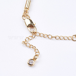 Braided Cotton Cord Bracelet Making&nbsp;MAK-I006-23G
