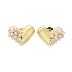 Brass Stud Earrings&nbsp;EJEW-F359-11G