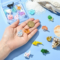 17Pcs 17 Styles Marine Series Resin Pendants&nbsp;RESI-YW0003-29