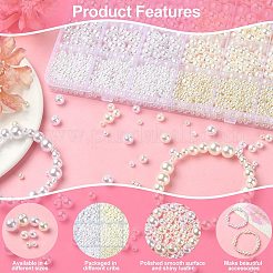 DIY Imitation Pearl Bracelet Making Kit&nbsp;DIY-YW0008-14
