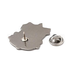 Skull Alloy Brooch for Backpack Clothes&nbsp;JEWB-G020-09P
