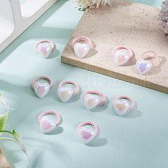 10Pcs Plastic Girls Hair Accessories&nbsp;OHAR-TAC0011-001A