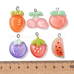 Opaque Resin Pendants&nbsp;RE-A001-02