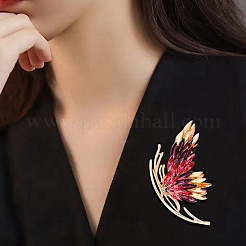 Rhinestone Butterfly Brooch Pin&nbsp;X1-JEWB-P016-03LG-03