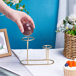 Alloy Crystal Ball Holders&nbsp;ODIS-WH0106-18G