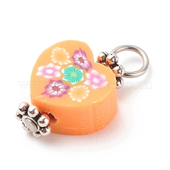 Handmade Polymer Clay Pendants&nbsp;PALLOY-JF01768