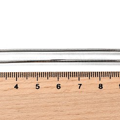 1.5MM 304 Stainless Steel Snake Chain Necklaces for Women Men&nbsp;STAS-V011-04C-P