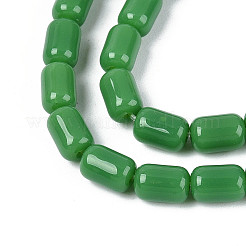 Opaque Glass Beads Strands&nbsp;GLAA-T028-14P-04