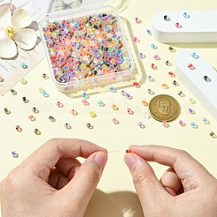 500Pcs Transparent Glass Beads&nbsp;FIND-CJ0002-77
