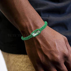 Cotton Cord Braided Bracelets&nbsp;FS-WG5D436-01