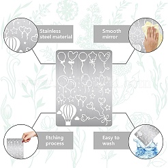 Stainless Steel Metal Cutting Dies Stencils&nbsp;DIY-WH0289-086