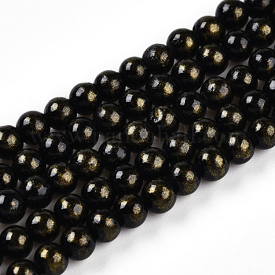 Natural Mashan Jade Beads Strands&nbsp;G-A255-A01-04E-1