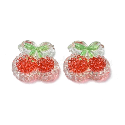 Fruit Transparent Epoxy Resin Decoden Cabochons&nbsp;CRES-I030-24A-1