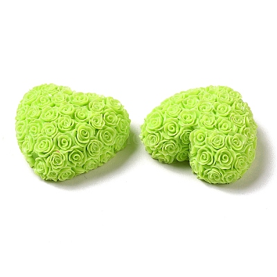 Opaque Resin Cabochons&nbsp;RESI-C024-02E-1
