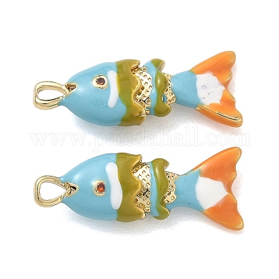 cubic zirconia fishing lures Dr.Fish 5pcs Metal S-shaped Spoon Zuri Crystal Minnow Deep Diver is a brilliant lure diving up to depths of 13 feet with a tight wiggle Wholesale Brass Micro Pave Orange