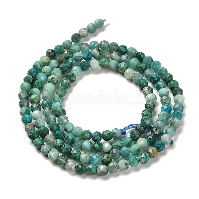 Natural Chrysocolla Beads Strands&nbsp;G-K373-B05-02-1