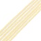 Transparent Glass Beads Strands, Faceted, Round, Light Khaki, 2mm, Hole: 0.6mm, about 182~201pcs/strand, 14.57~15.24 inch((37~38.7cm)
