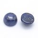 Natural Lapis Lazuli Cabochons&nbsp;G-P393-R11-6mm-2