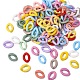 Opaque Spray Painted Acrylic Linking Rings&nbsp;OACR-S036-001A-I-2-2