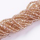 Electroplate Glass Beads Strands&nbsp;GLAA-F078-FR06-1